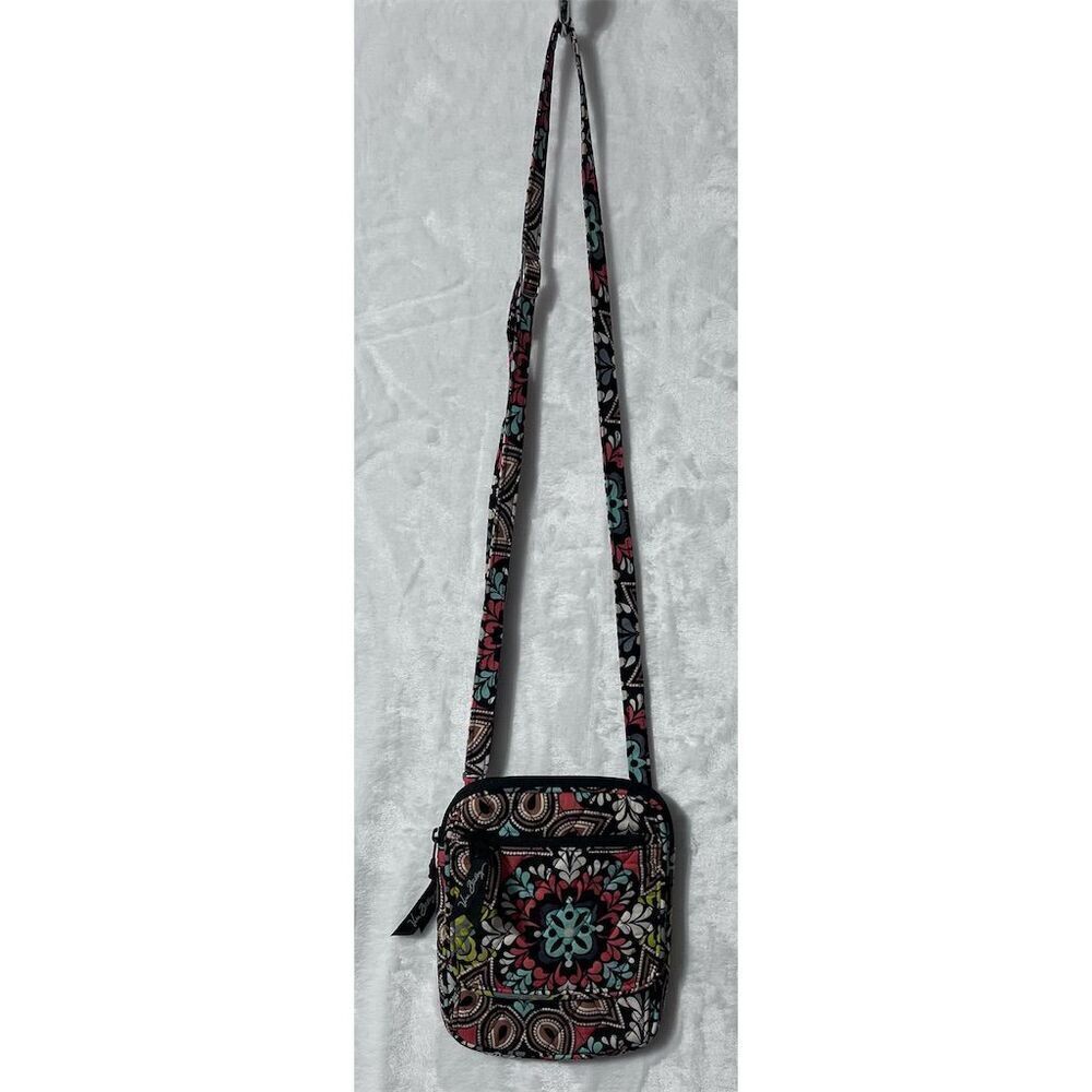 Vera Bradley Mini Hipster Crossbody Bag Paisley Multicolor Women's